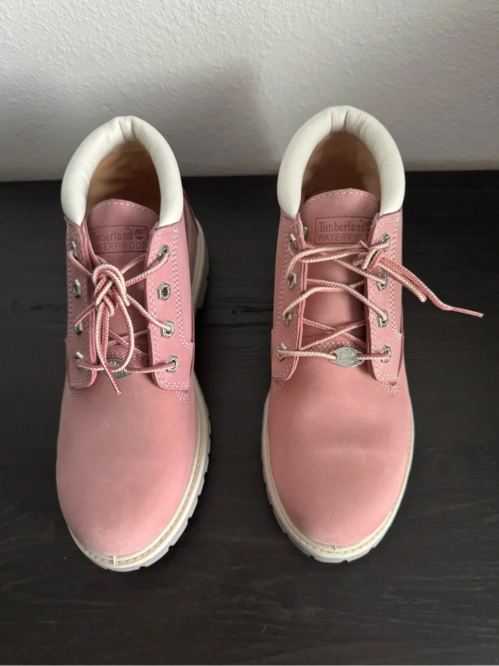 Timberland pink lace